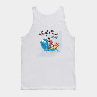 Hermisio The Stone Crab Surf And Turf Tank Top